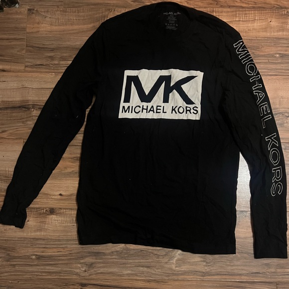 Michael Kors Black Long Sleeve Shirt - Picture 1 of 3